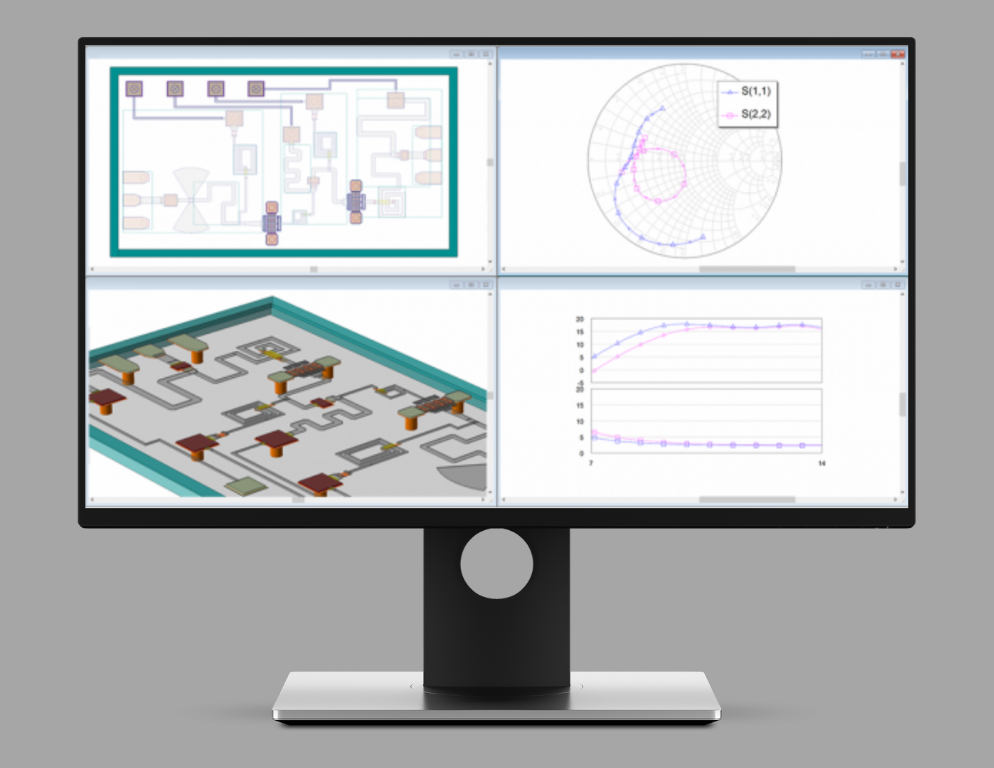 Criteria Labs | EM Simulation RF Design Capabilities Solutions Graphic